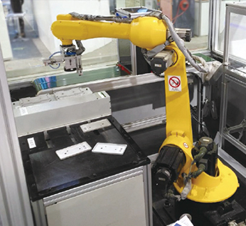 機(jī)器人在視覺(jué)引導(dǎo)下快速分揀